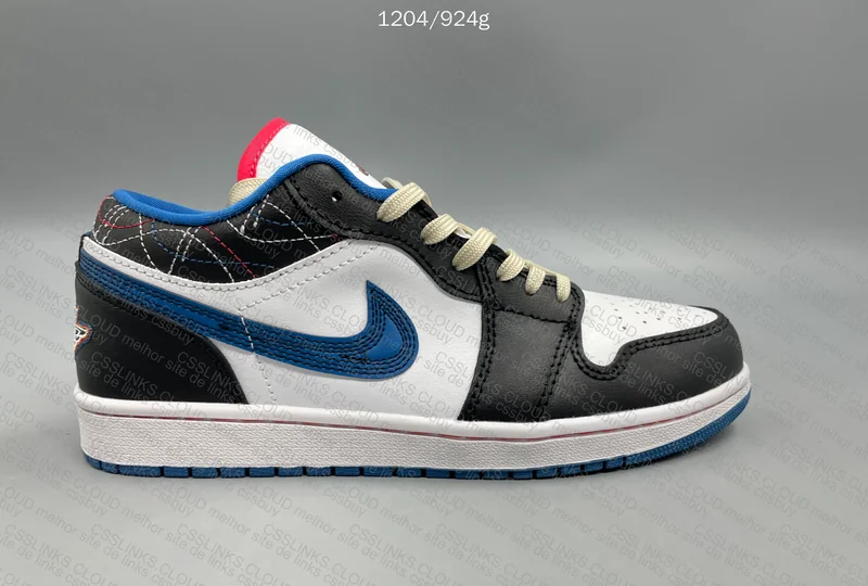 Air Jordan 1 Low SE 'Industrial Blue Sashiko' 3