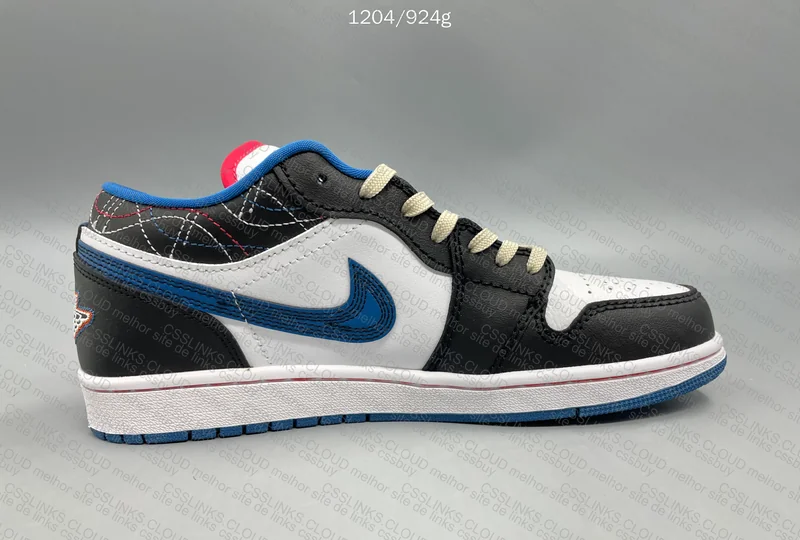 Air Jordan 1 Low SE 'Industrial Blue Sashiko' 9