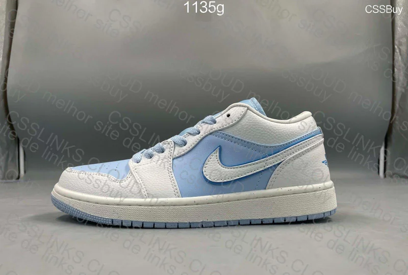 Air Jordan 1 Low SE Reverse Ice Blue 6