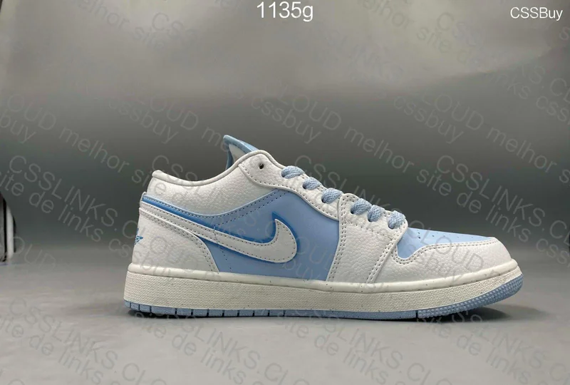 Air Jordan 1 Low SE Reverse Ice Blue 9