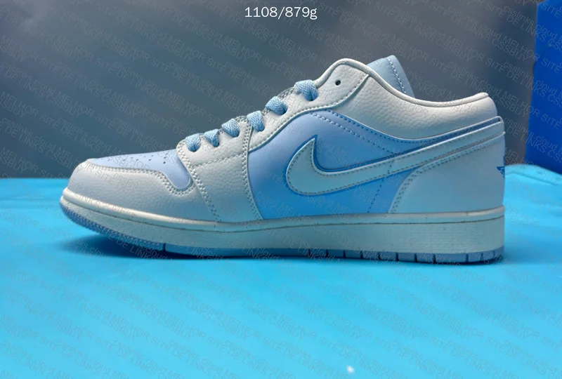 Air Jordan 1 Low SE Reverse Ice Blue 6