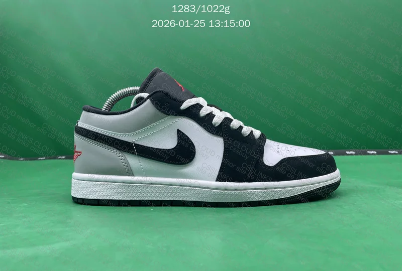 Air Jordan 1 Low SE - White/Fire Red-Black 2