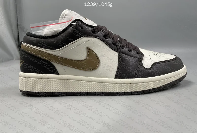 Air Jordan 1 Low 'Shadow Brown' 4