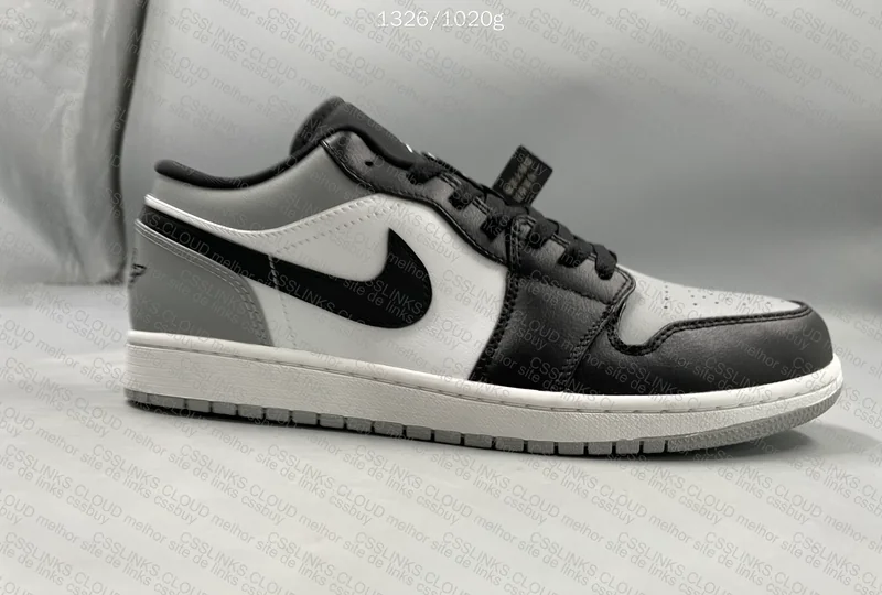 Air Jordan 1 Low Smoke Grey Toe 5