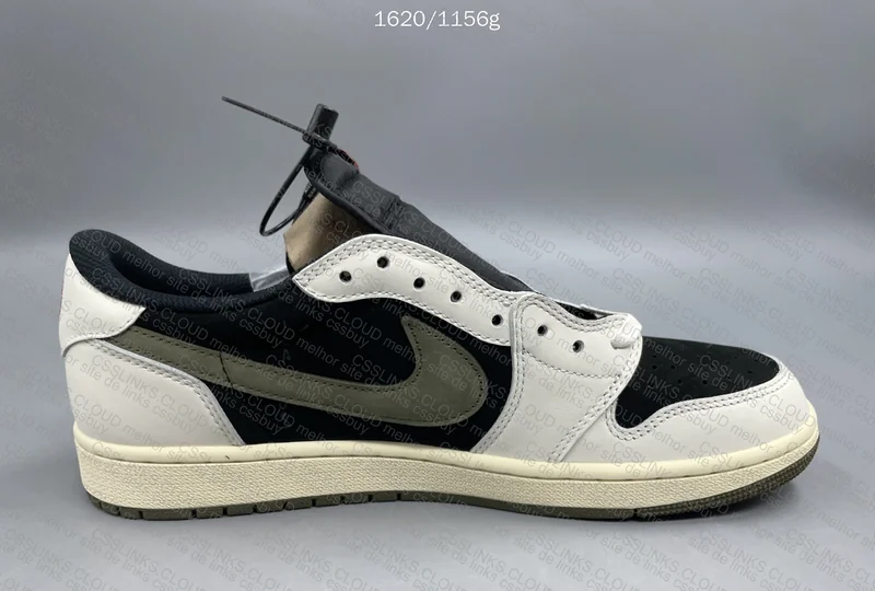 Air Jordan 1 Low Travis Olive 8