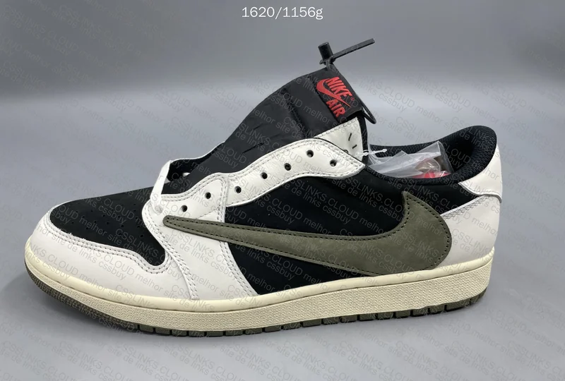 Air Jordan 1 Low Travis Olive 9