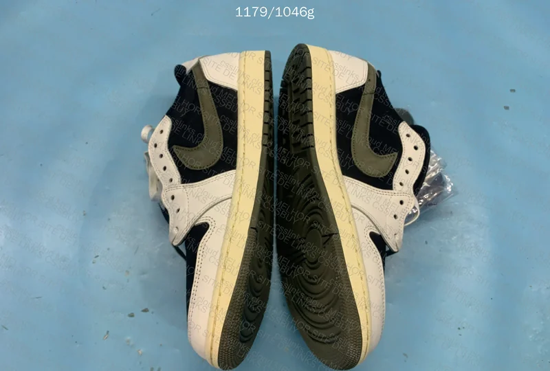 Air Jordan 1 Low Travis Olive PK 3