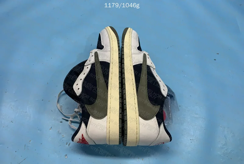 Air Jordan 1 Low Travis Olive PK 4