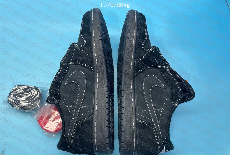 Air Jordan 1 Low Travis Scott Black Phantom 2