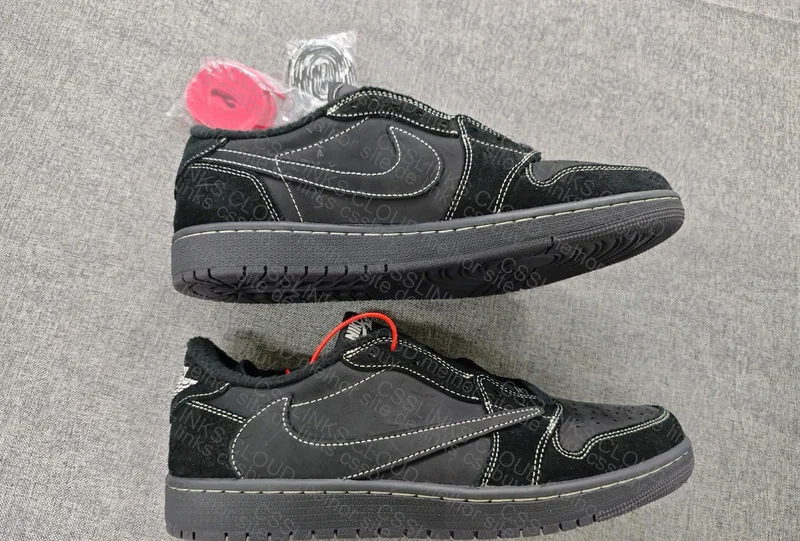 Air Jordan 1 Low Travis Scott Black Phantom