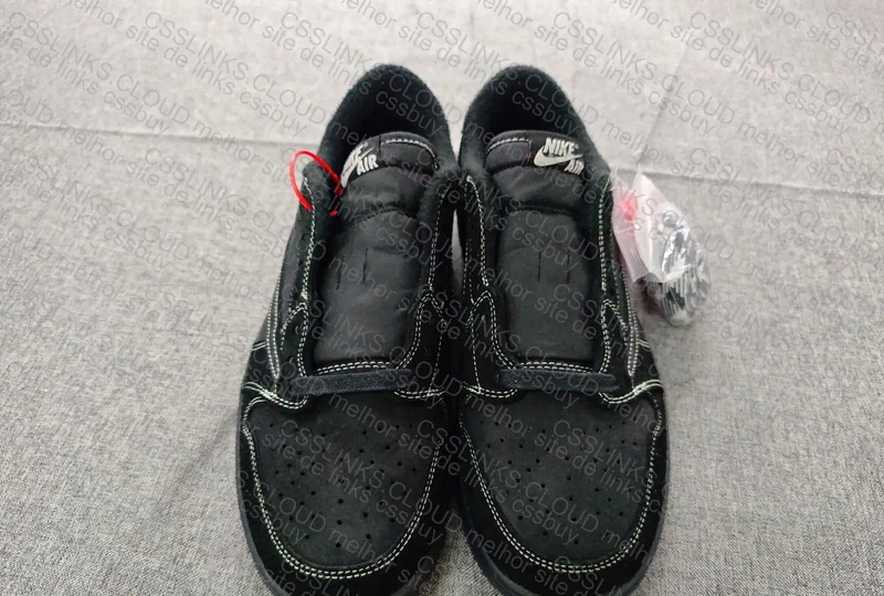 Air Jordan 1 Low Travis Scott Black Phantom 3