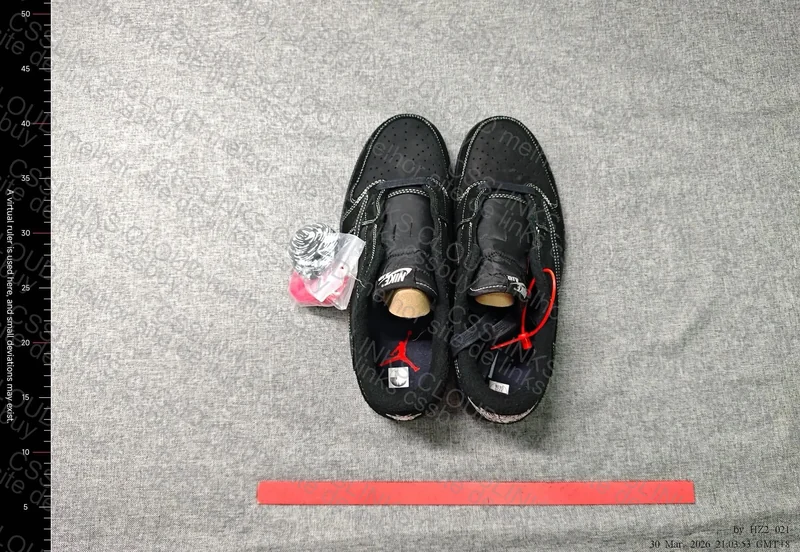 Air Jordan 1 Low Travis Scott Black Phantom 4