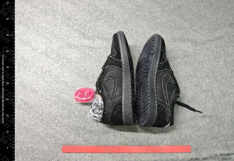 Air Jordan 1 Low Travis Scott Black Phantom 5