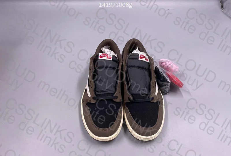 Air Jordan 1 Low Travis Scott Dark Mocha 158SIR 11