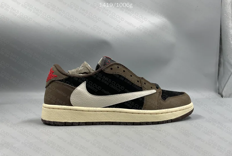 Air Jordan 1 Low Travis Scott Dark Mocha 158SIR 7