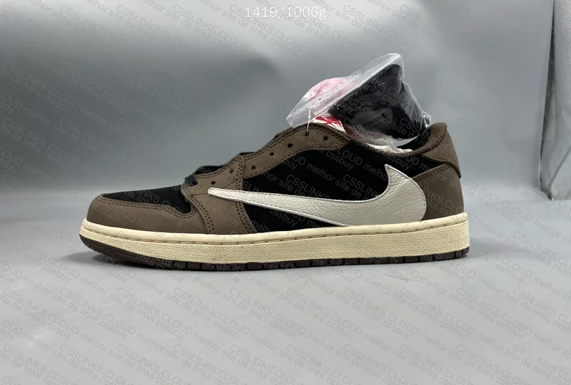 Air Jordan 1 Low Travis Scott Dark Mocha 158SIR 9