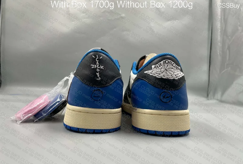 Air Jordan 1 Low Travis Scott Fragment B Grade 8