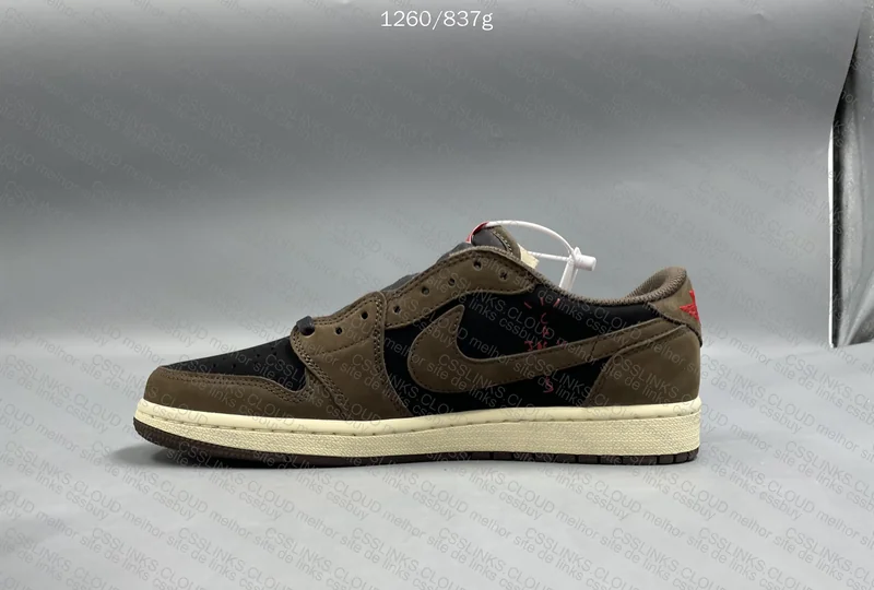 Air Jordan 1 Low Travis Scott Mocha FK GL? 4