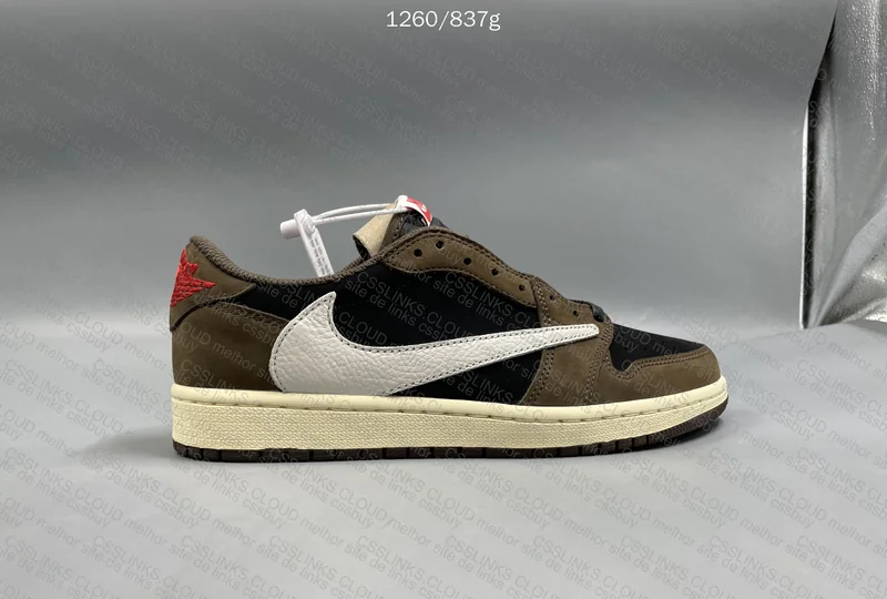 Air Jordan 1 Low Travis Scott Mocha FK GL? 5