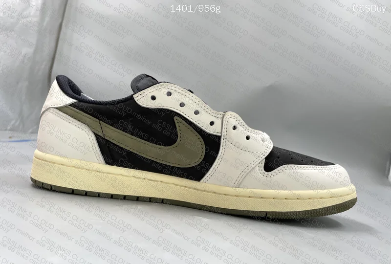 Air Jordan 1 Low Travis Scott Olive 2