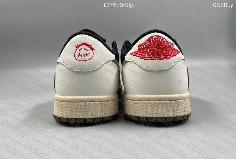 Air Jordan 1 Low Travis Scott Olive 3