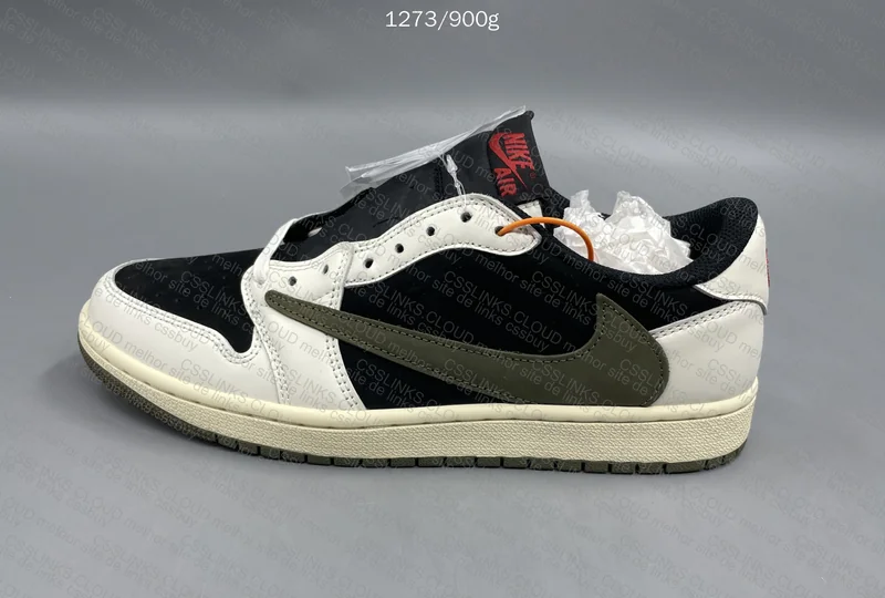 Air Jordan 1 Low Travis Scott Olive 7