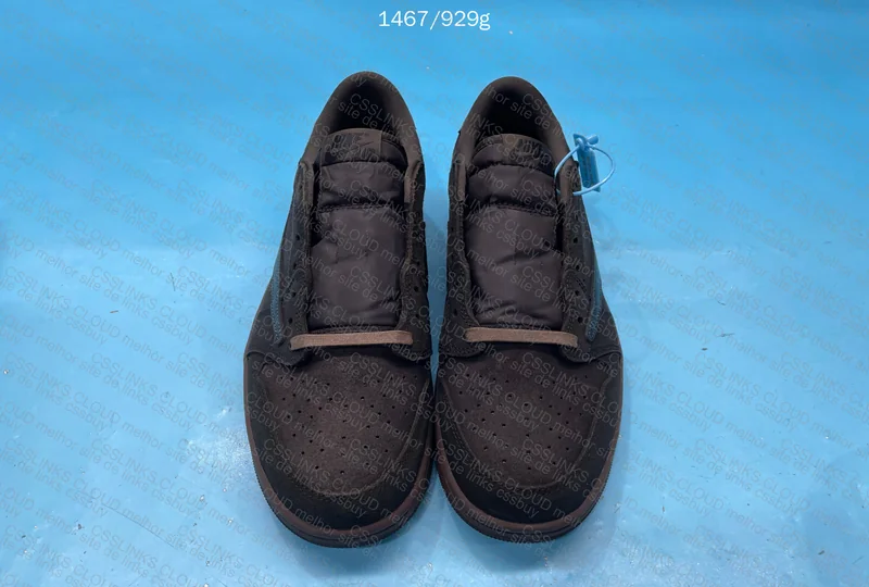 Air Jordan 1 Low Travis Scott Velvet Brown 9