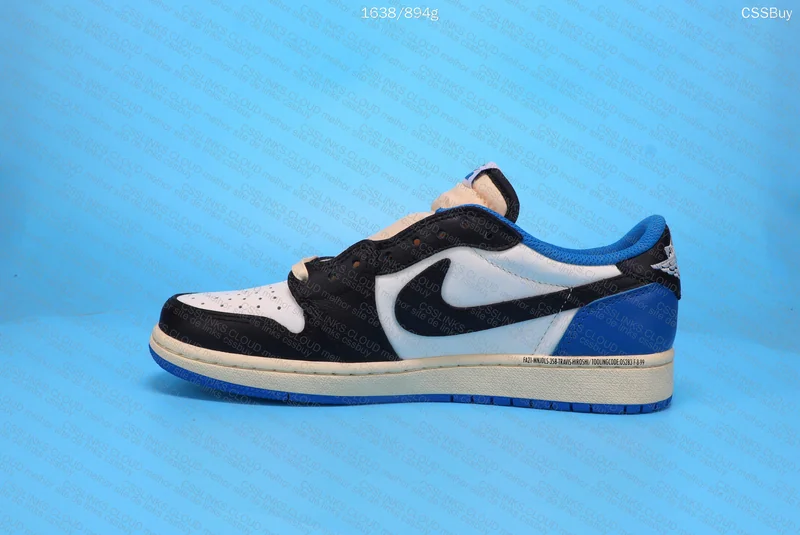 Air Jordan 1 Low Travis Scott x Fragment 4