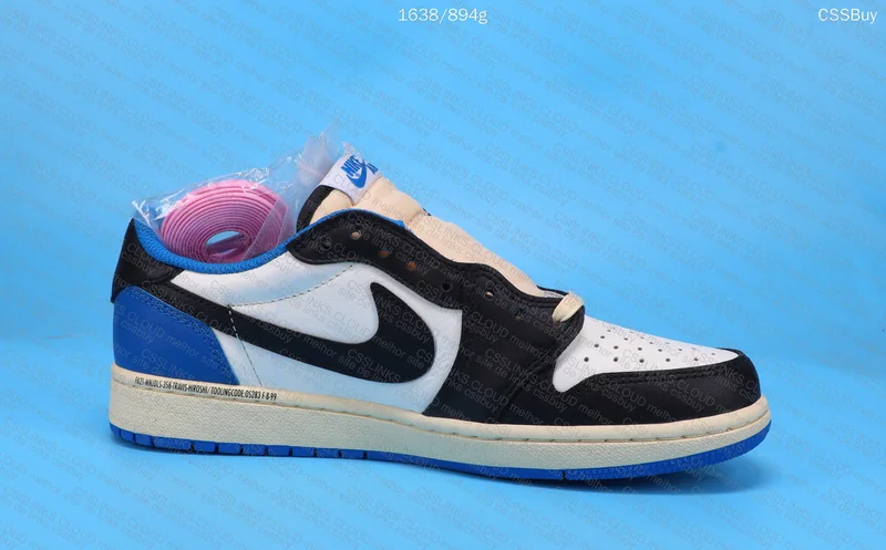 Air Jordan 1 Low Travis Scott x Fragment 8