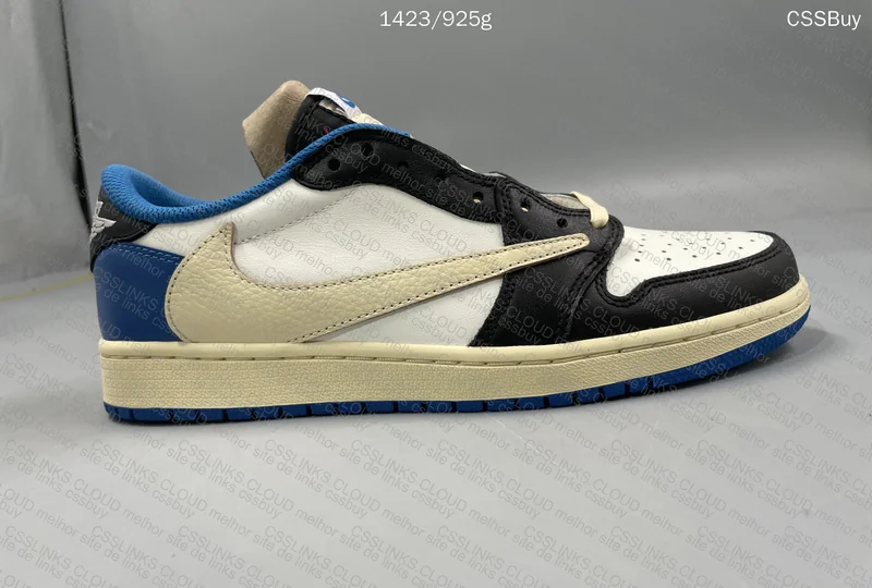 Air Jordan 1 Low Travis Scott x Fragments 4