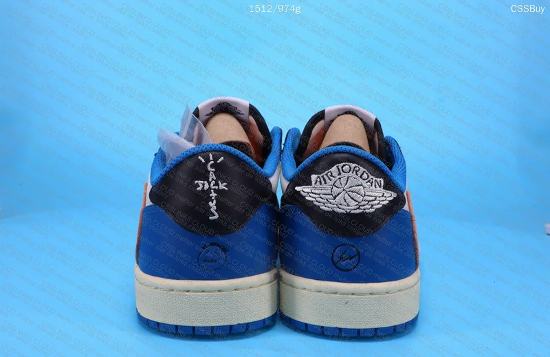 Air Jordan 1 Low Travis x Fragment 3