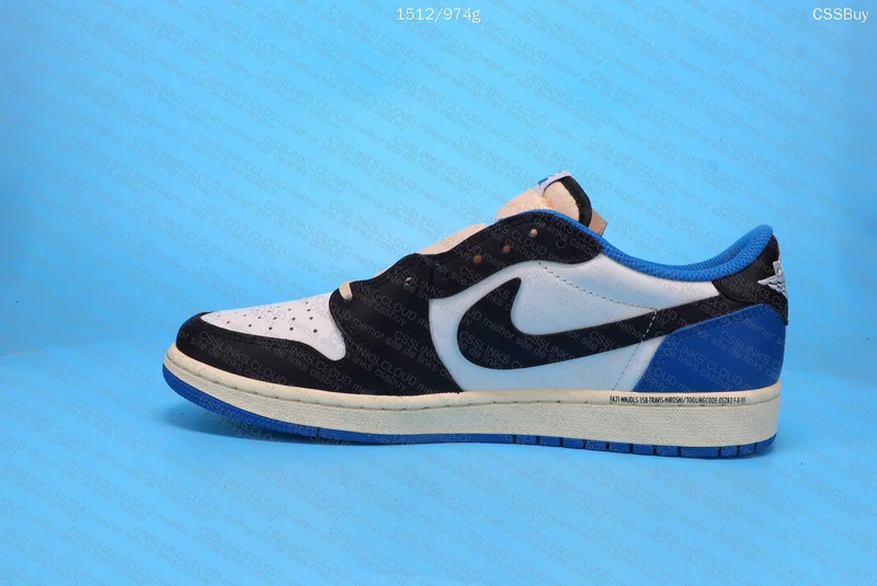 Air Jordan 1 Low Travis x Fragment 4