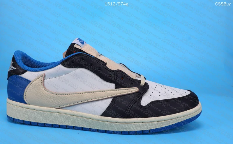Air Jordan 1 Low Travis x Fragment 5