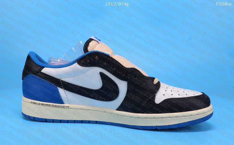 Air Jordan 1 Low Travis x Fragment 7