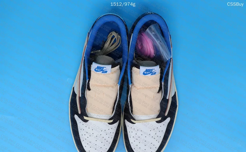 Air Jordan 1 Low Travis x Fragment 9