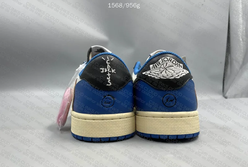 Air Jordan 1 Low Travis x Fragment 3
