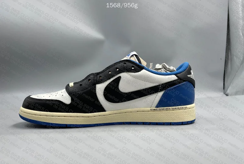 Air Jordan 1 Low Travis x Fragment 4