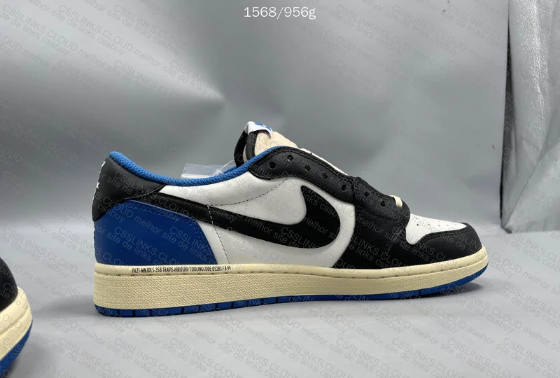 Air Jordan 1 Low Travis x Fragment 7