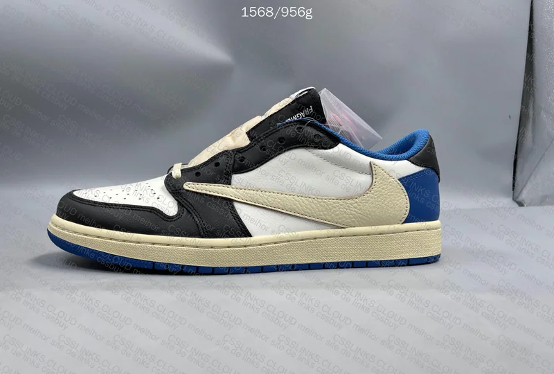 Air Jordan 1 Low Travis x Fragment 8