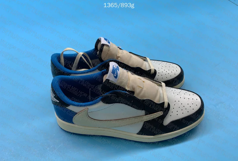 Air Jordan 1 Low Travis x Fragment 4