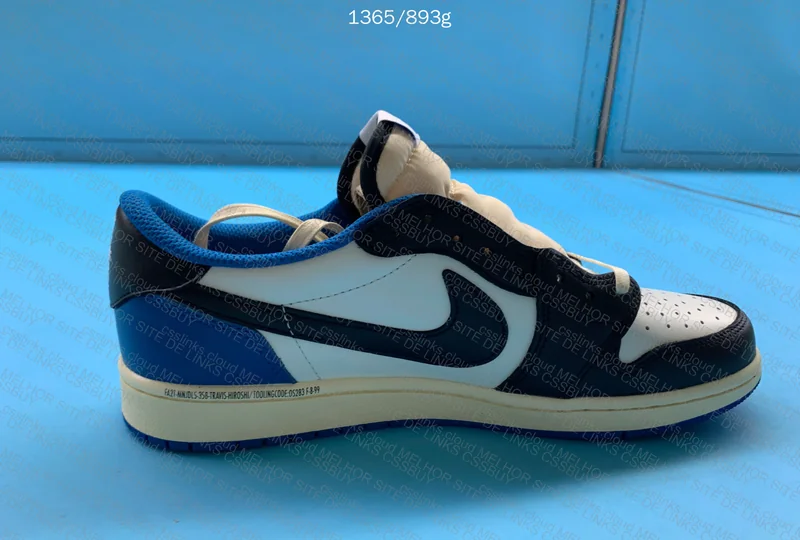 Air Jordan 1 Low Travis x Fragment 8