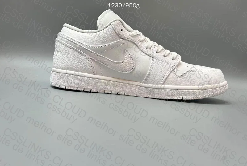 Air Jordan 1 Low Triple White