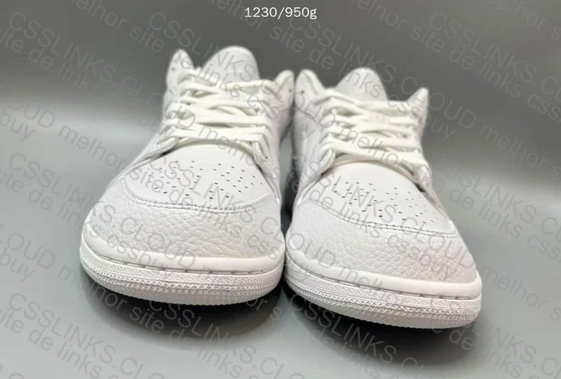 Air Jordan 1 Low Triple White 2