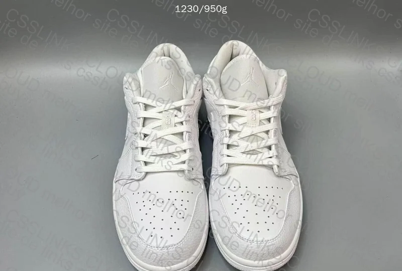 Air Jordan 1 Low Triple White 7