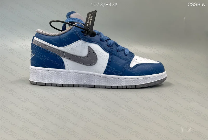 Air Jordan 1 Low True Blue 2