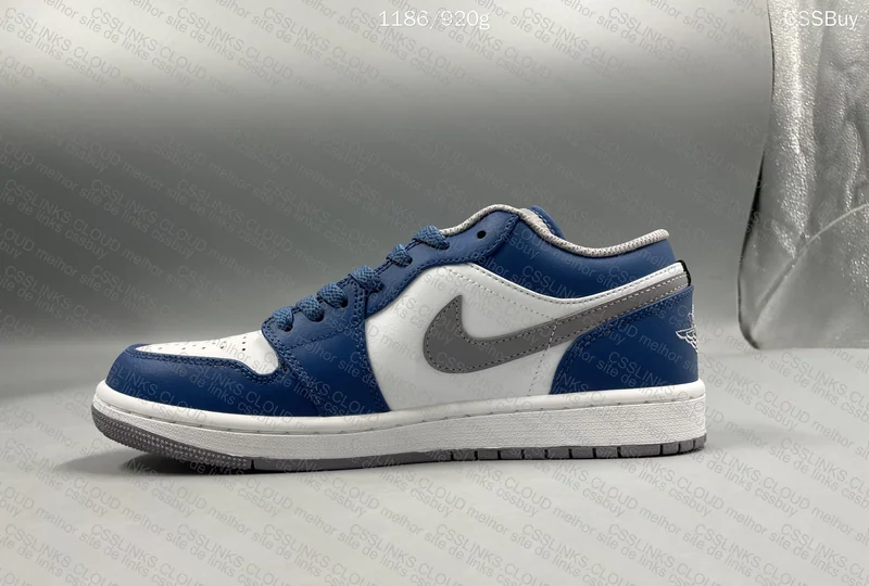 Air Jordan 1 Low True Blue 5