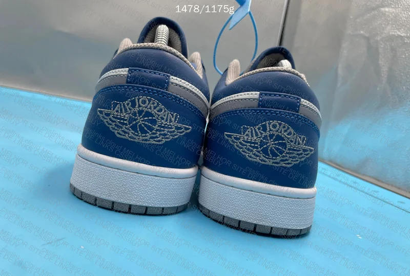 Air Jordan 1 Low True Blue 5