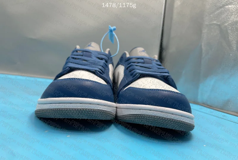 Air Jordan 1 Low True Blue 8