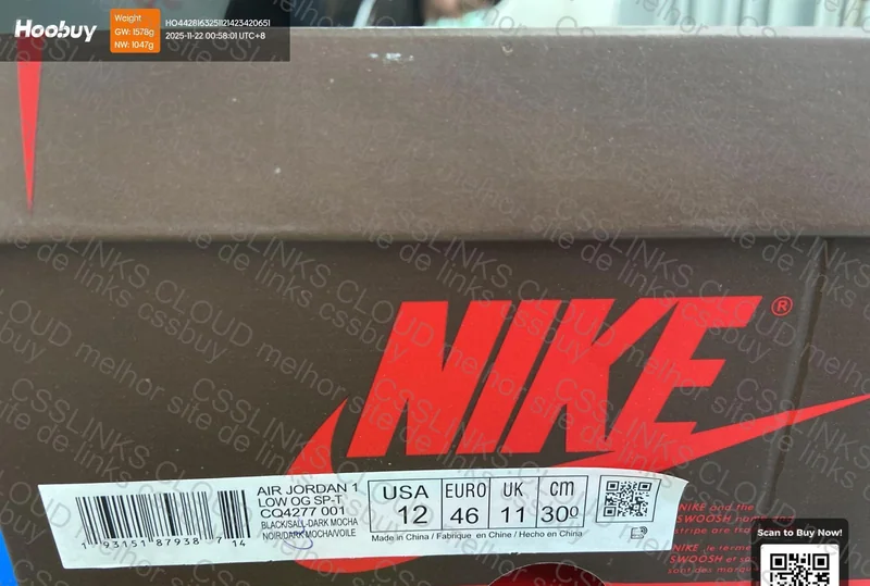 Air Jordan 1 Low TS Dark Mocha PK