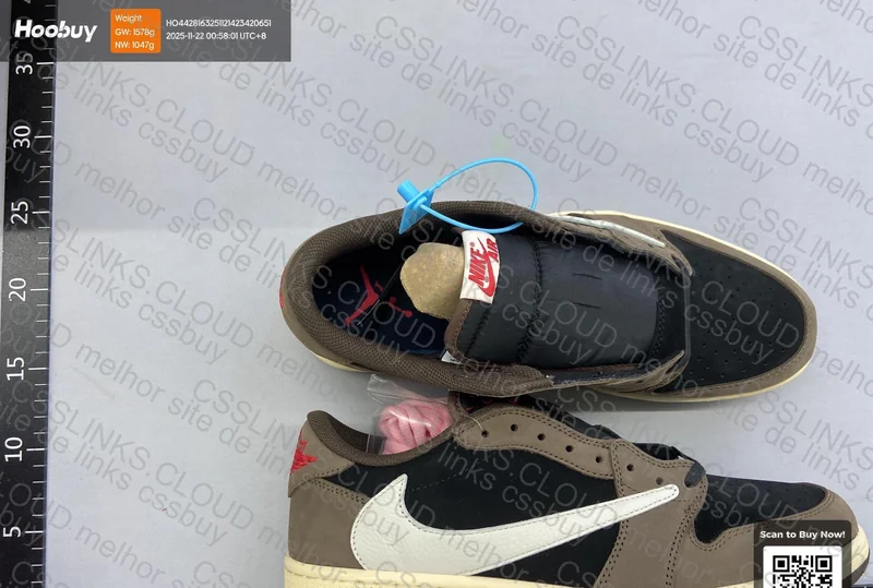 Air Jordan 1 Low TS Dark Mocha PK 6